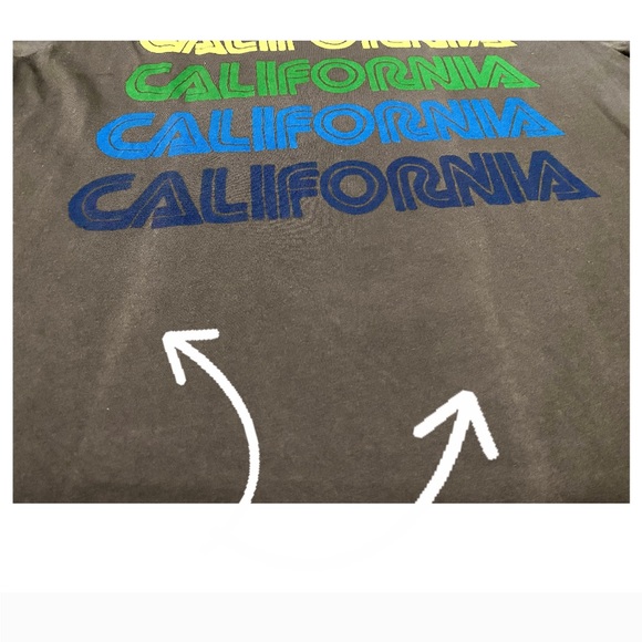 AVIATOR NATION gray California tee RARE - Picture 15 of 16